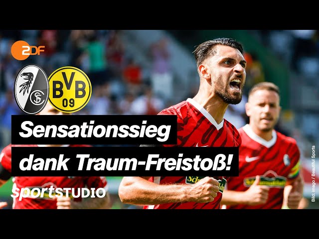 SC Freiburg – Borussia Dortmund Highlights | Bundesliga, 2. Spieltag | sportstudio