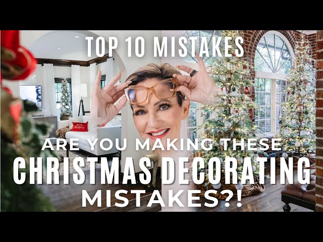 Which Christmas Decorating MISTAKES Have YOU Made?! #christmas2023
