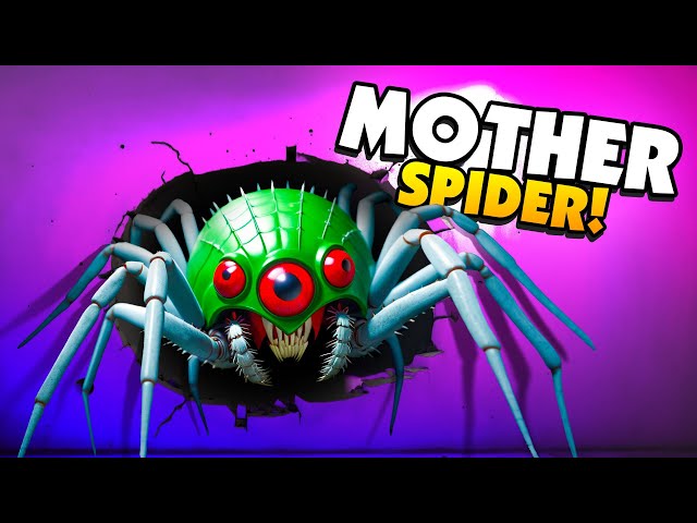 I Found the MOTHER SPIDER And It CHASED ME!