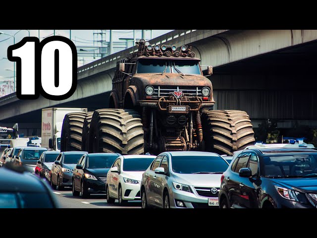 10 MOST EXTREME VEHICLES ON EARTH!