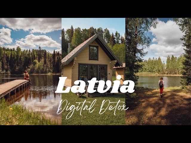 Latvia Travel Vlog - Nature House Stay