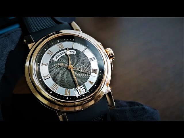 Breguet Marine 5817 Rose Gold Big Date Best sport casual watch