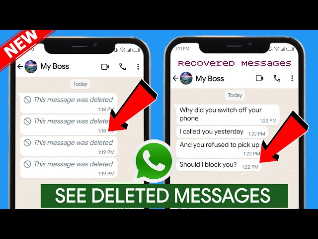 How to See Deleted Messages on WhatsApp 2024 | How to Read Deleted Messages on WhatsApp