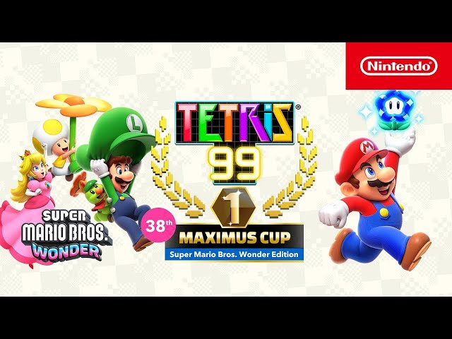 TETRIS® 99 x Super Mario Bros. Wonder – A Grand Prix full of wonder!
