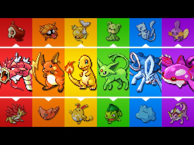 Catching the Best Shiny Pokemon Rainbow