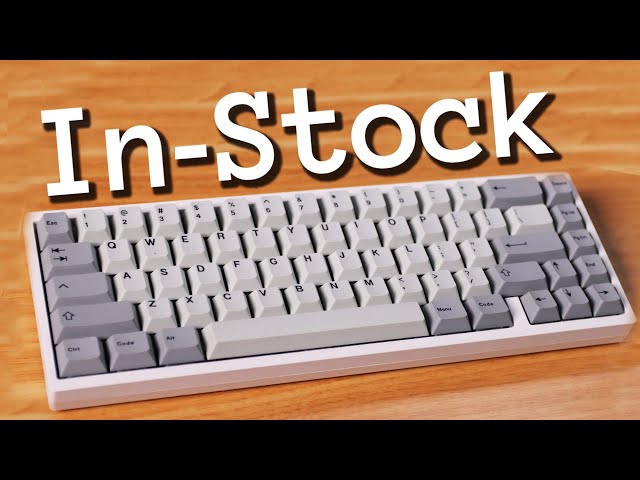A CLASSIC keyboard you can get NOW.