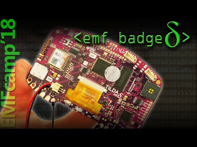 GSM Phone on a Conference Badge - Computerphile