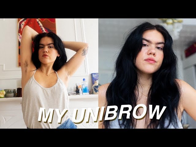 Honest chat: body hair, my unibrow and not wearing bras