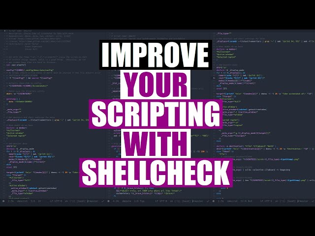 Fix Your Shell Scripts With Shellcheck