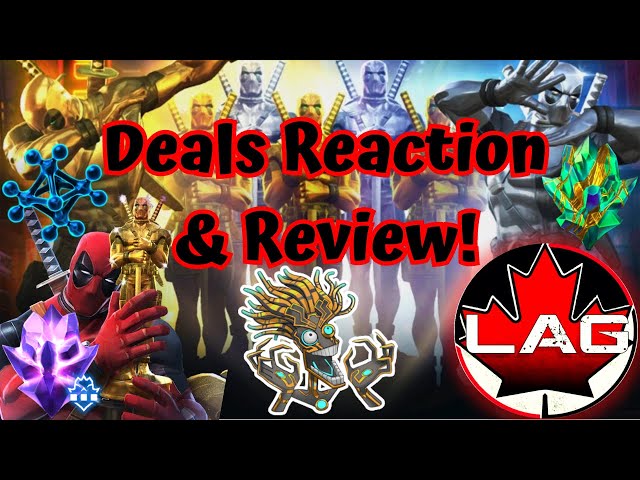 Spring Cleaning Offers Reaction & Review! Valiant Deals Worth Buying? Launch Party Hangout! - MCOC