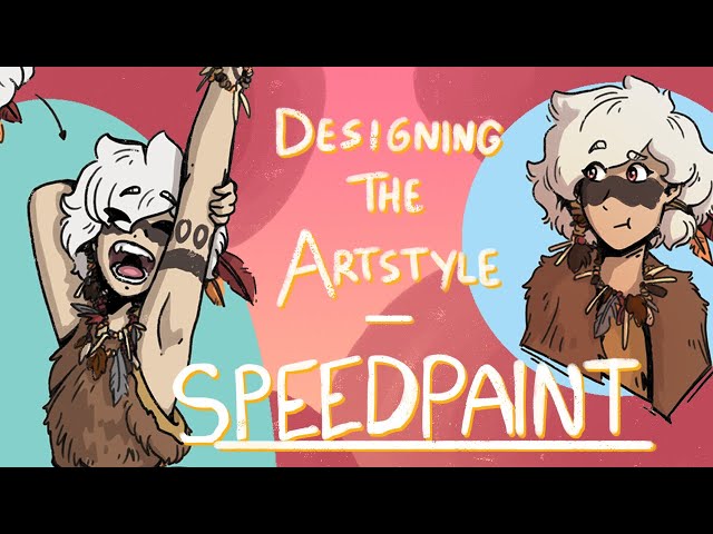 Designing a Comic Art Style - SpeedPaint