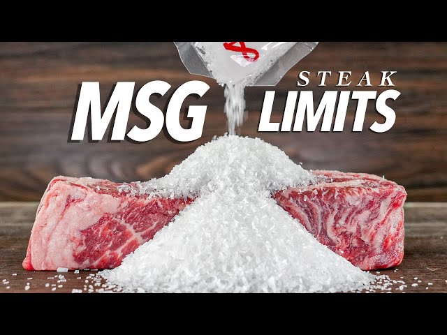 I cooked STEAKS in 5lbs of MSG and this happened!