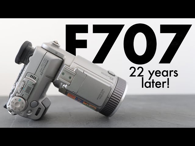 Sony Cyber-shot F707: 22 YEARS later! RETRO review