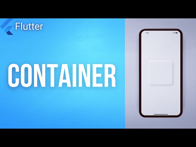 CONTAINER • Flutter Widget of the Day #01