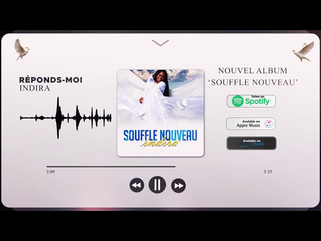 Indira - Réponds-Moi (Album Souffle Nouveau, Piste 3)