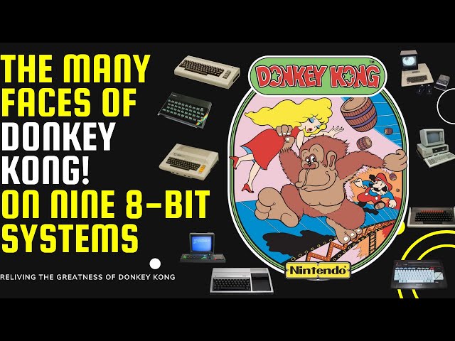 Celebrating 40 Years of Donkey Kong: The Ultimate Comparison Video! Part 1
