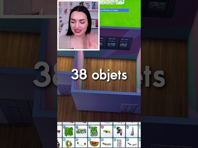 Siri décide ! 1 pièce = 1 nombre d'objets 🤯 | Challenge Sims 4