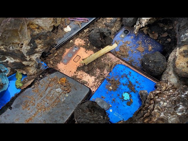 Restore Abandoned Phone Found From Rubbish, Destroyed Phone Restoration