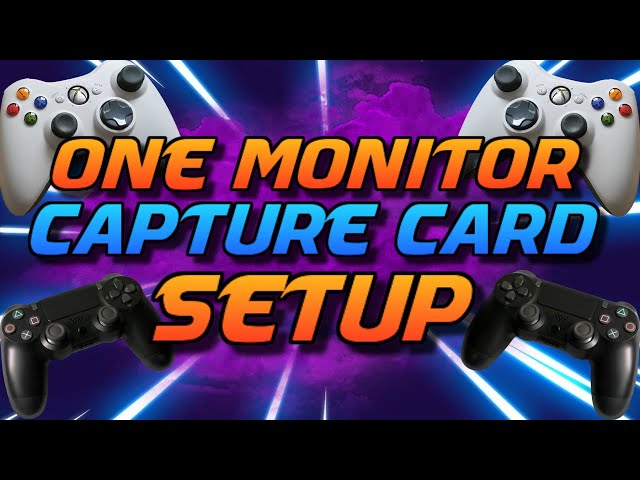 How to Setup Capture Card in OBS Studio | One Monitor Capture Card