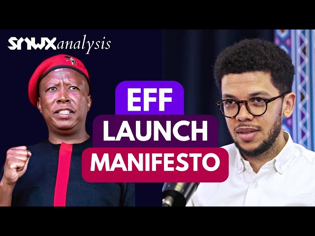 EFF manifesto launch: Reacting to Julius Malema speech, loadshedding stage 6, SONA, 2024 elections