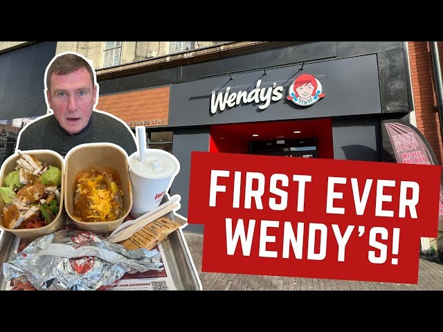 Reviewing WENDY'S for the FIRST TIME!