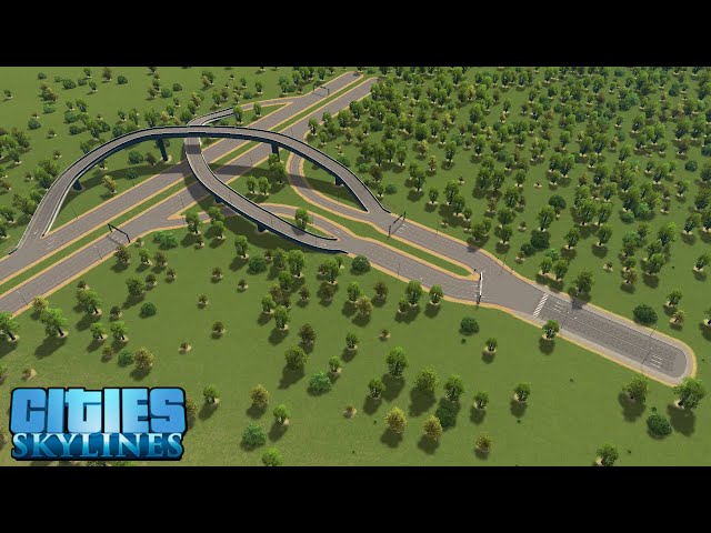 Quick and Easy Highway Exit | Cities: Skylines Tutorial
