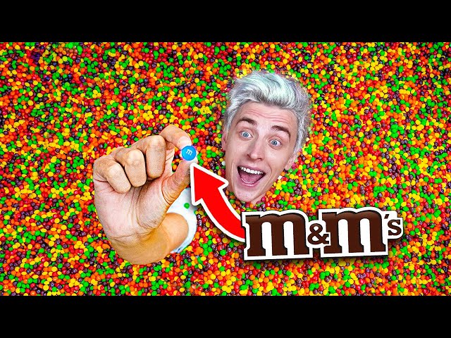 The first one to find M&M's will get $10000