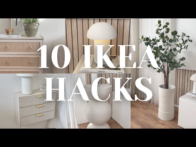10 IKEA HACKS | IKEA HOME DECOR IDEAS YOU WILL ACTUALLY LOVE 😍🛠✨