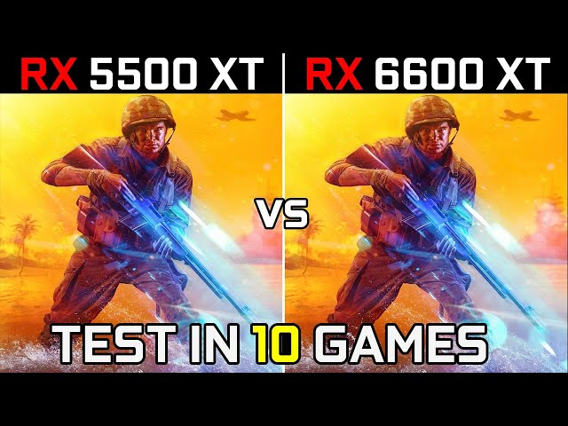 RX 5500 XT vs RX 6600 XT | How Big is the Difference? | 2021