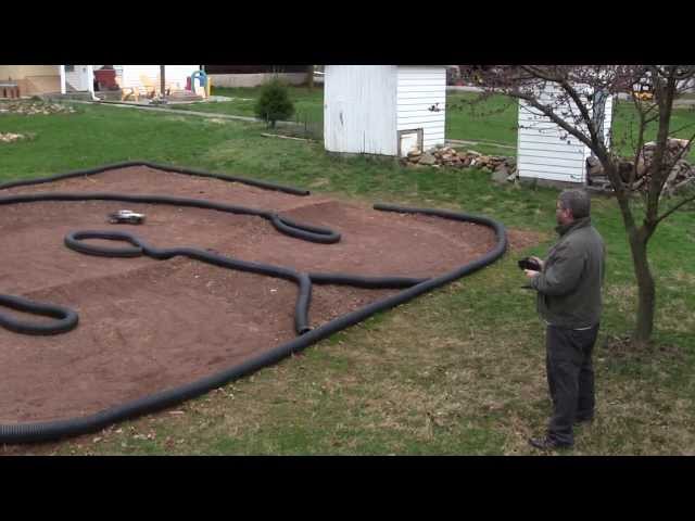 How to make a backyard RC car track - tips and techniques
