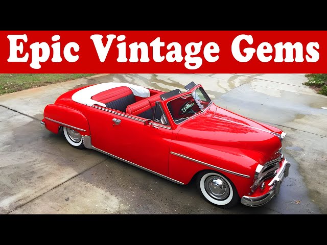 Vintage Rides: Unearthing Epic Vintage Cars for Sale by Owner