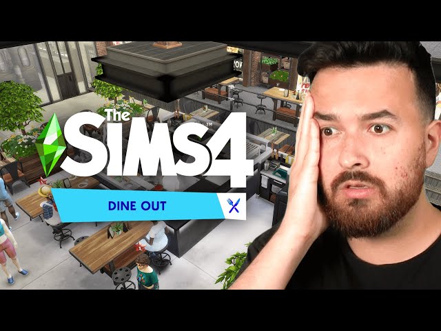 I am trying to play The Sims 4 Dine Out! (Part 1)
