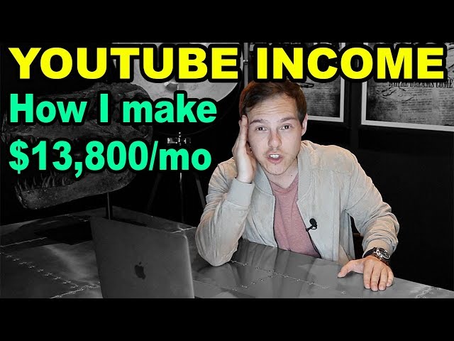 How I make $13,800 PER MONTH on YouTube (How much YouTubers make)