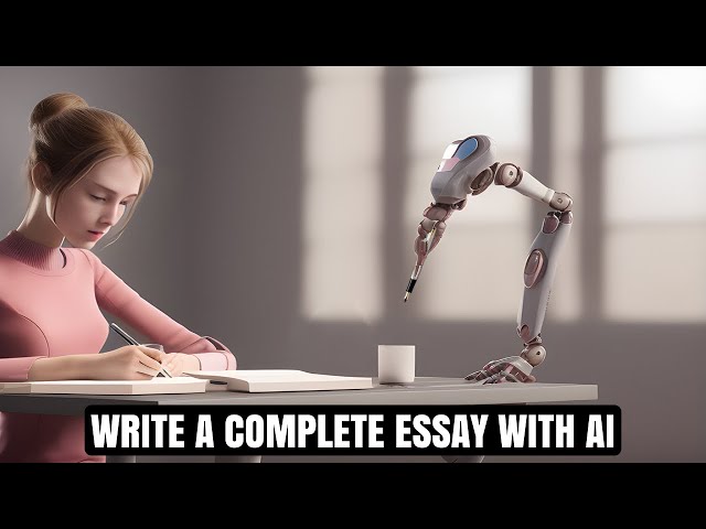 CHATGPT - Write a 3000 Word Essay Using AI