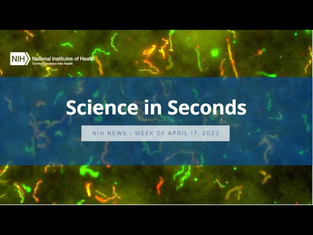 NIH Science in Seconds - Week of April 17, 2023