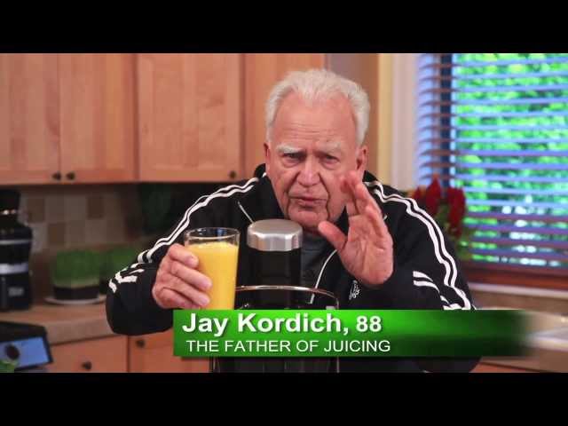 Jay Kordich makes Real Orange Juice