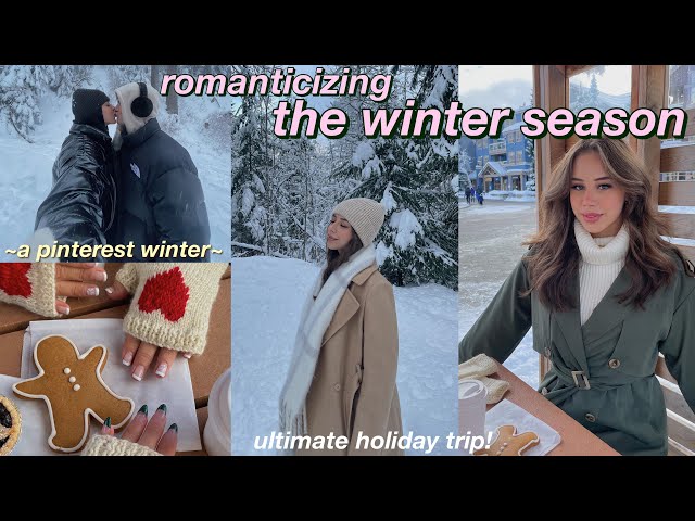 living like my WINTER pinterest boards! the ultimate aesthetic winter & holiday vlog!