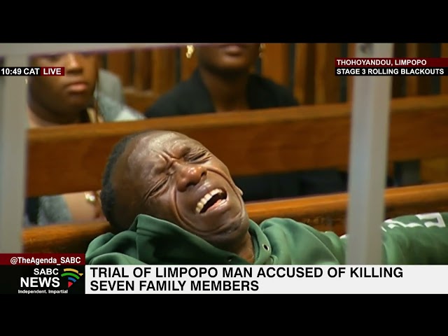 Limpopo man accused of killing seven family members breaks down in court