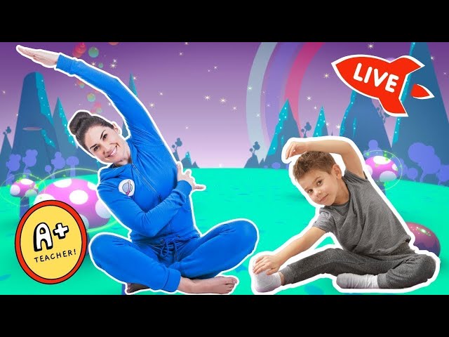 Fun Yoga for Kids - Best Kids Yoga Compilation! - Live 🔴