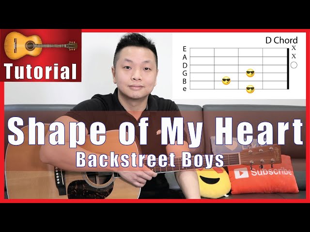 Shape of My Heart - Backstreet Boys Guitar Tutorial