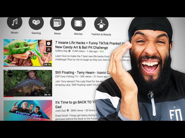 I Reacted To YouTube's Trending Page
