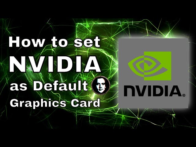 How to set NVIDIA as default graphics card for Windows 10 computers and laptops - 2024 Tutorial