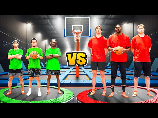Can 5ft Hoopers Beat 7Ft Hoopers in Trampoline Basketball?