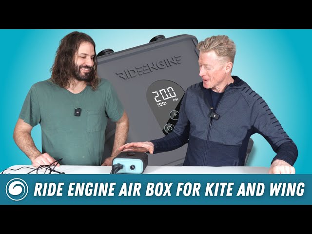 Ride Engine Air Box Electric Pump for Kiteboarding and Wing Foiling