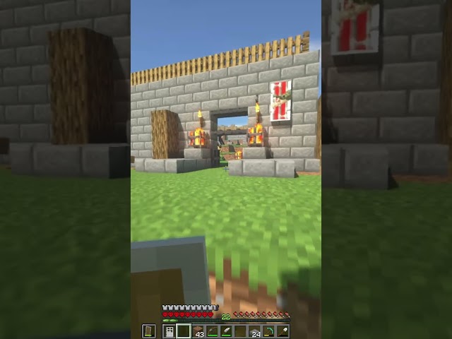 Minecraft Players Simulate Medieval Times