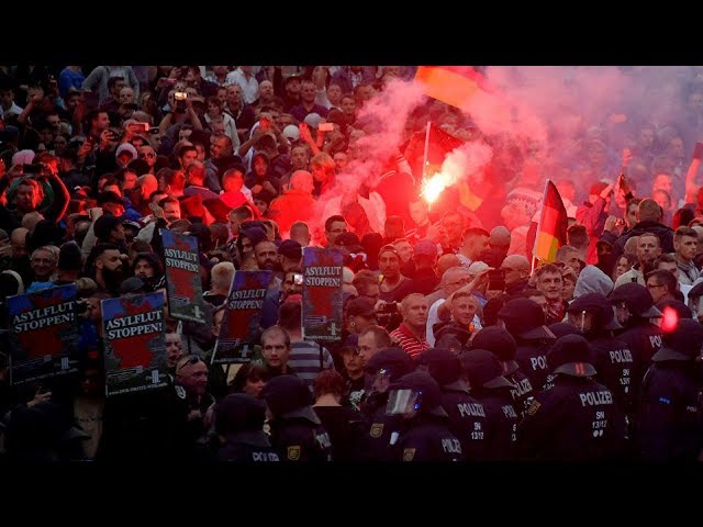 Support for German Right Surges as Chemnitz Protests Continue!!!