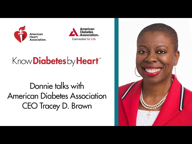 Tracey D. Brown CEO of the American Diabetes Association