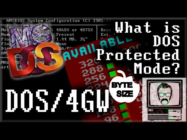 What is DOS Protected Mode? / DOS Extenders [Byte Size] | Nostalgia Nerd