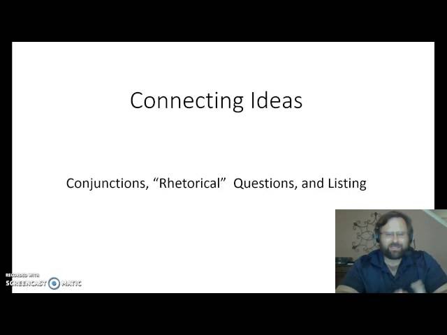 #29 Connecting Ideas: Conjs., Rh- Questions, and Listing in ASL