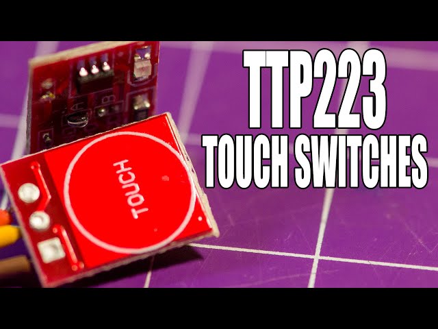 TTP223 Capacitive Touch Switches